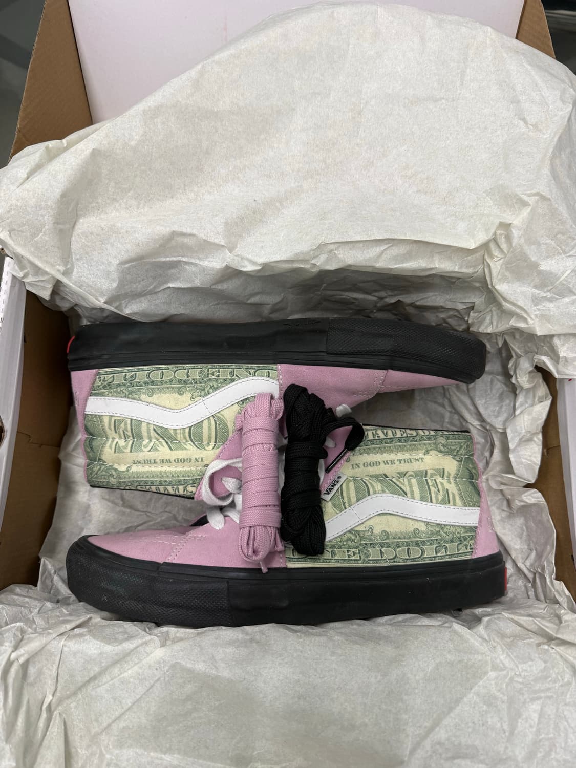 supreme vans 스케이트하이 미드 상품이미지6