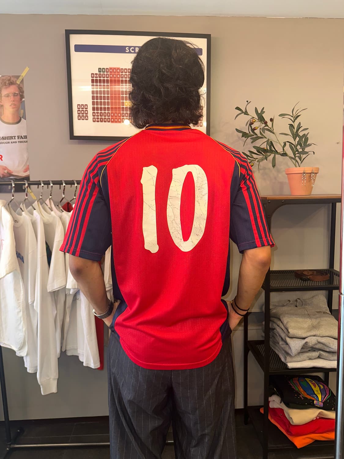 98-99’s Adidas Spain Home Uniform Jersey 상품이미지9