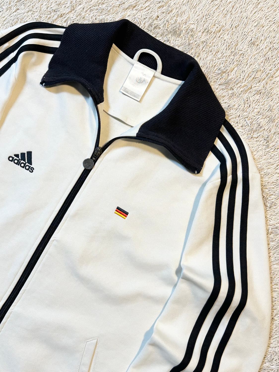 대장급) 아디다스 독일 유로 2008 트랙탑 져지 오레오 상품이미지2