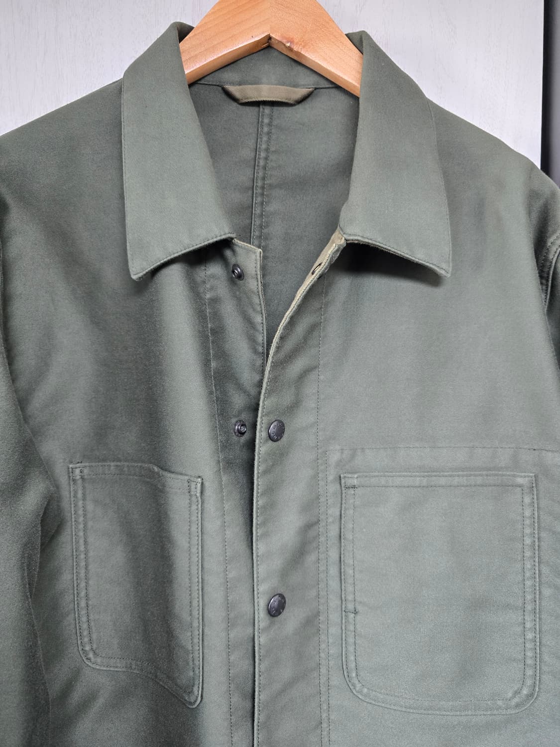 나나미카 몰스킨 독자켓 올리브 상품이미지4