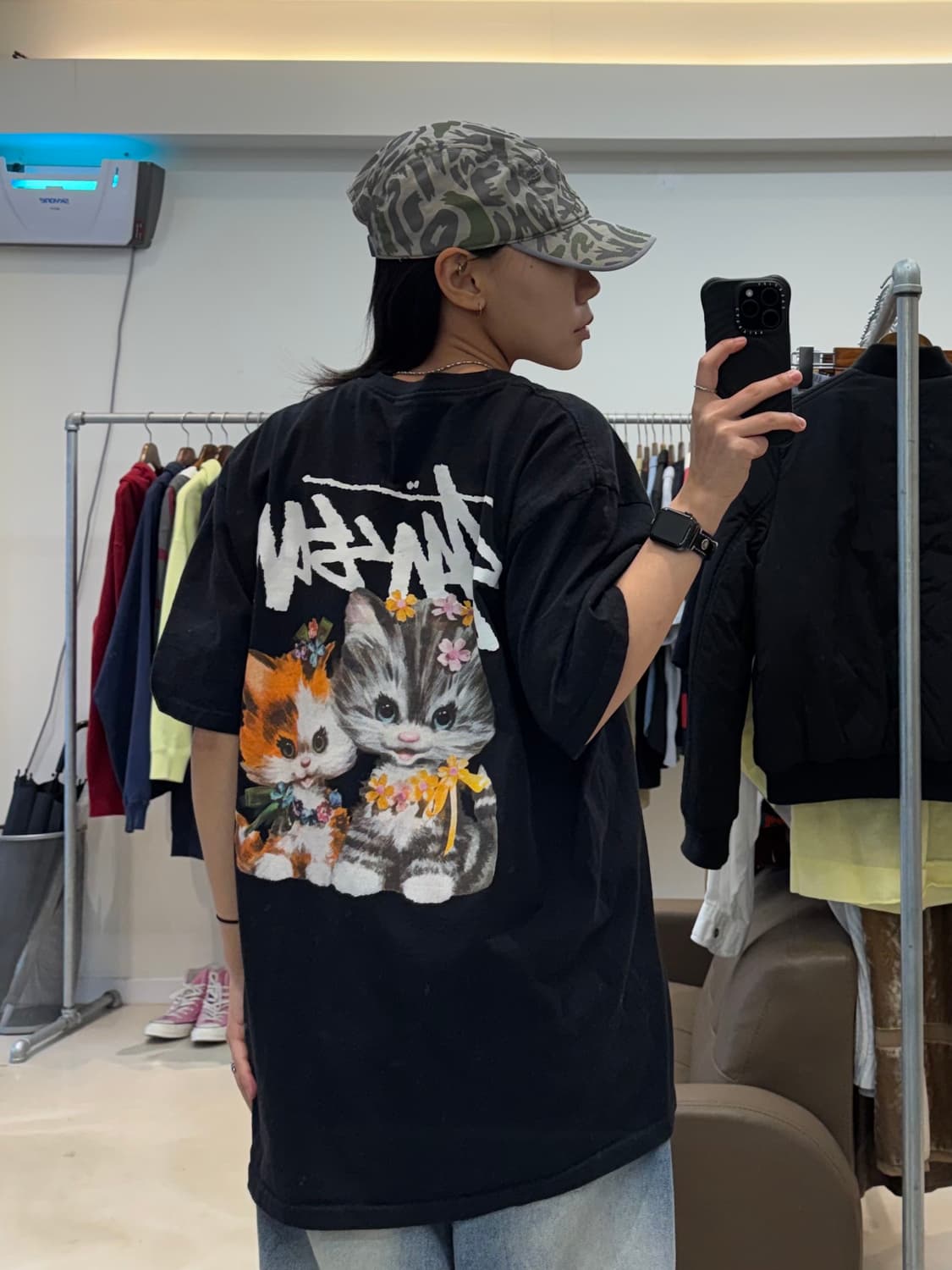 스투시 키튼 티셔츠 상품이미지6