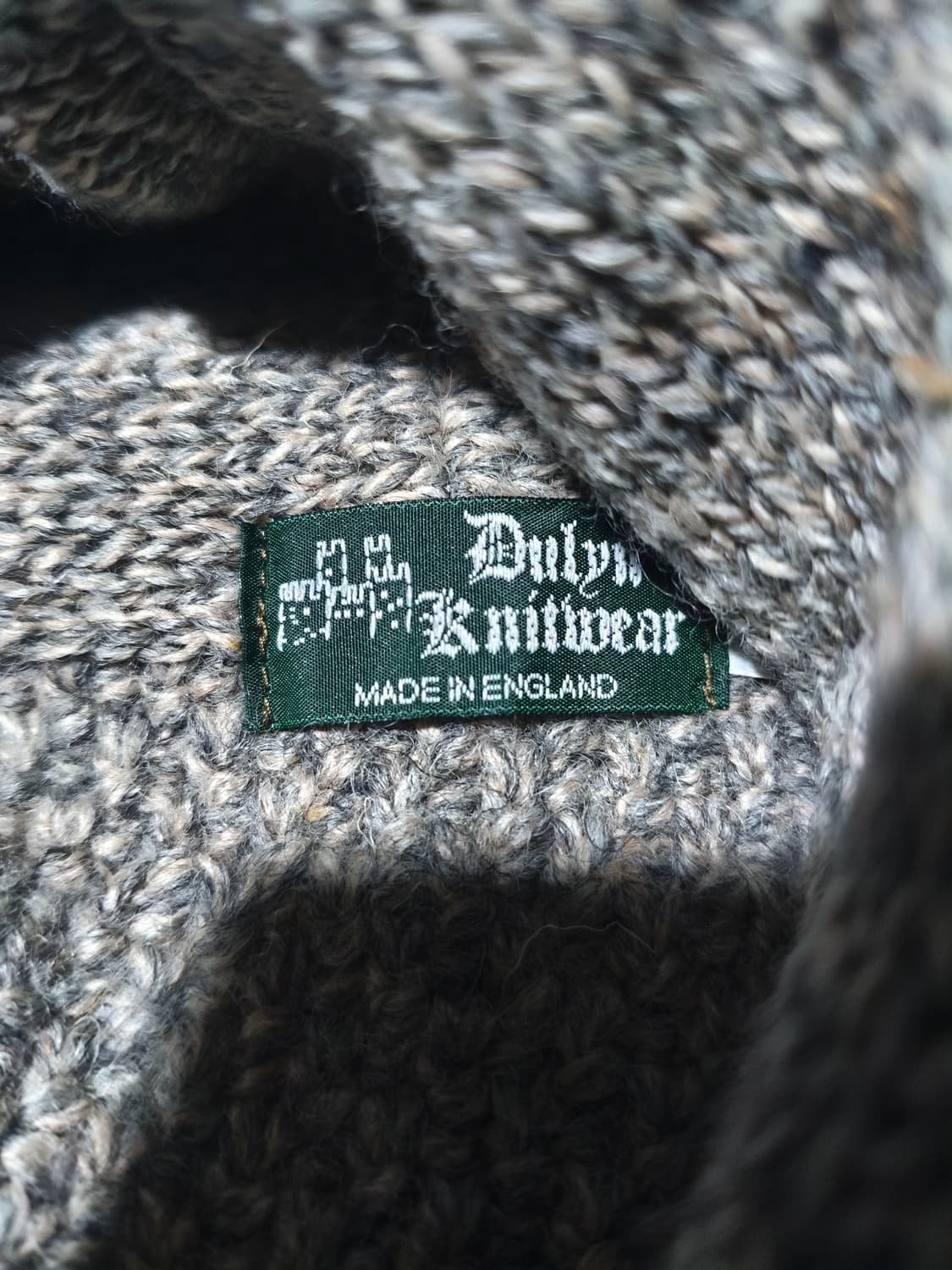 영국 떡볶이 가디건 L(100~105) 새상품 빈티지 상품이미지3