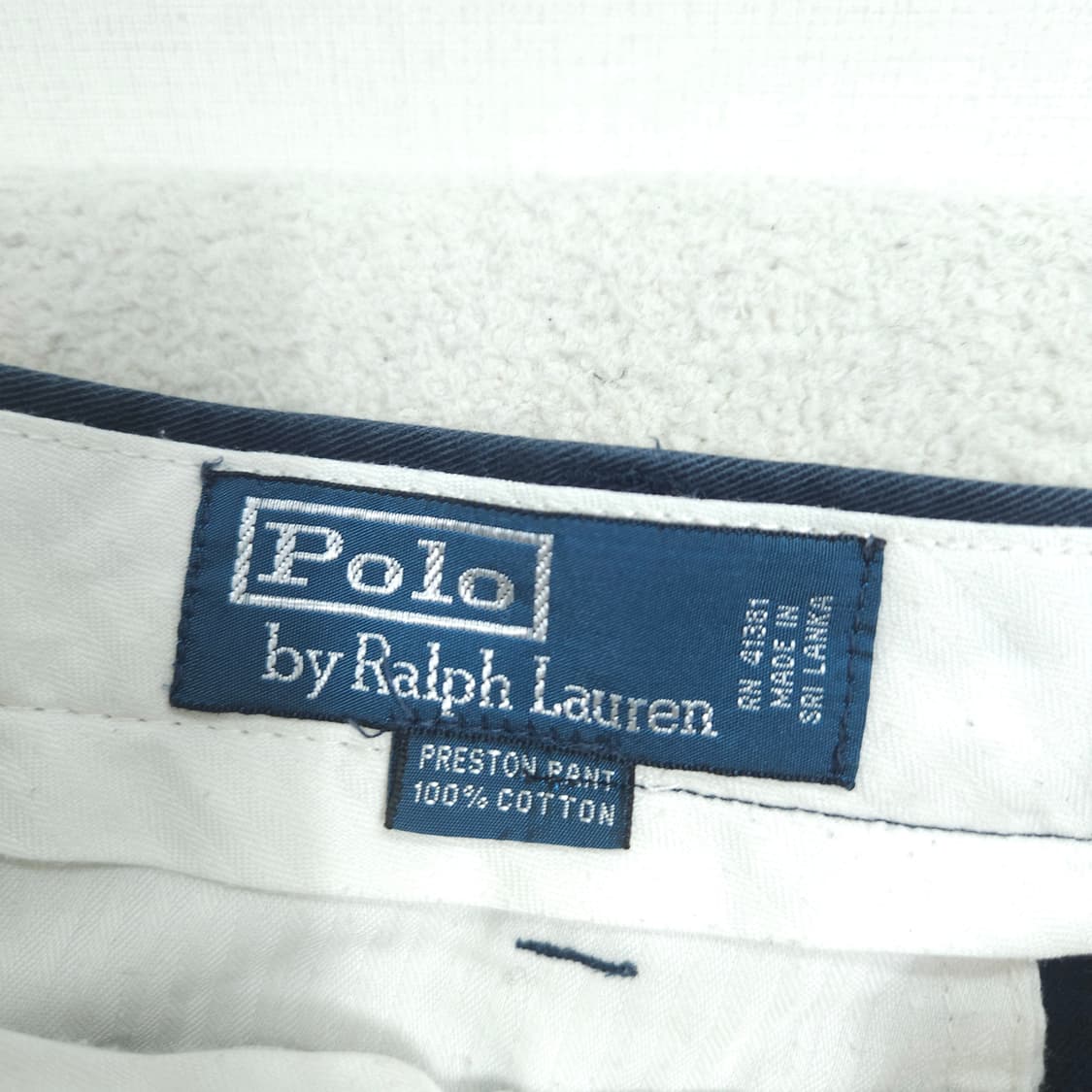 폴로 랄프 로렌 치노 팬츠 35/30 네이비 상품이미지5