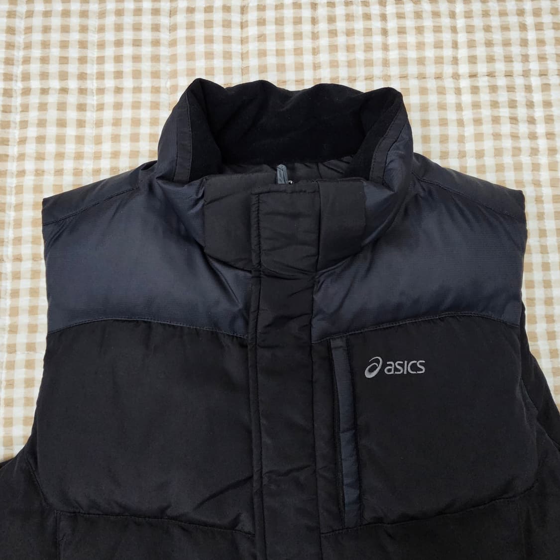 아식스 오리털 패딩 베스트 조끼 남자100 상품이미지8