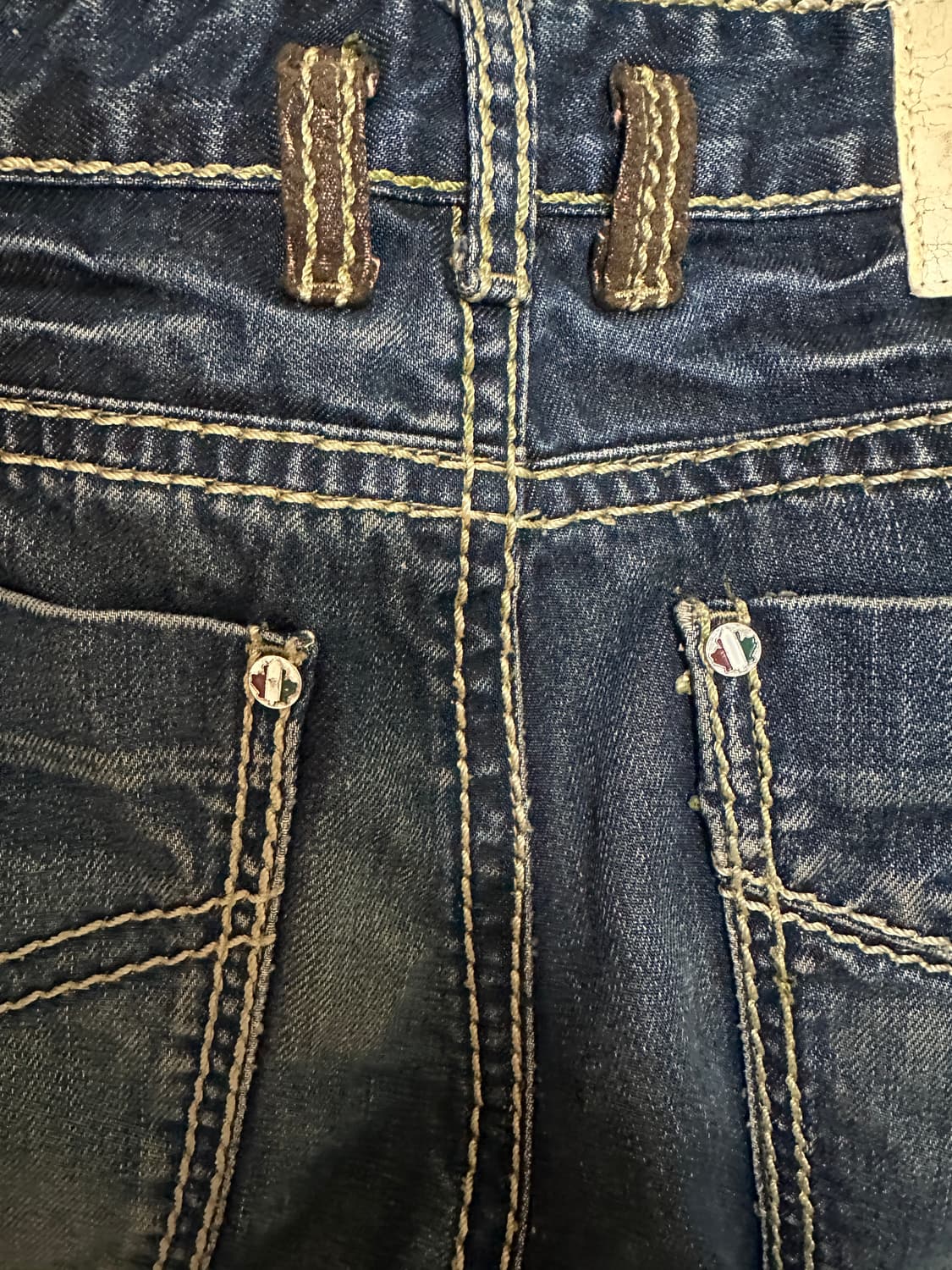Japanese curve washed denim 상품이미지8