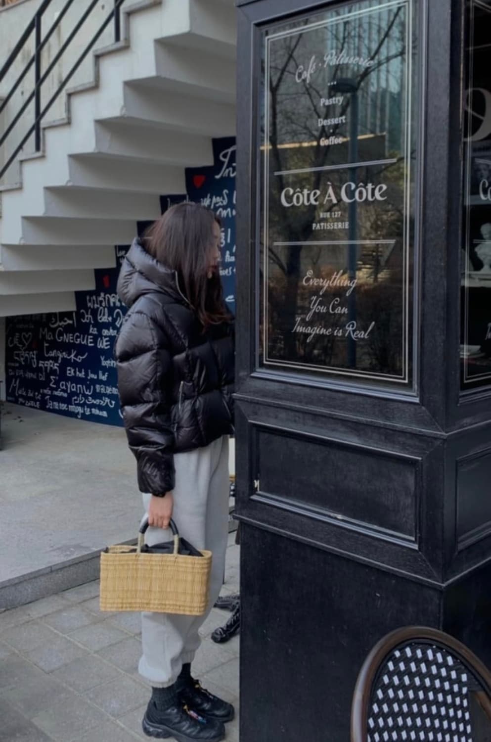 얼바닉30 글로시 다운 패딩 상품이미지4