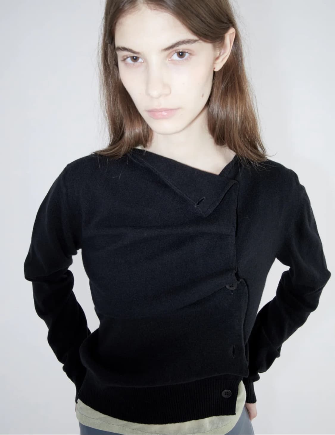 [M] 팔로마울 Donalti 가디건 블랙 상품이미지8