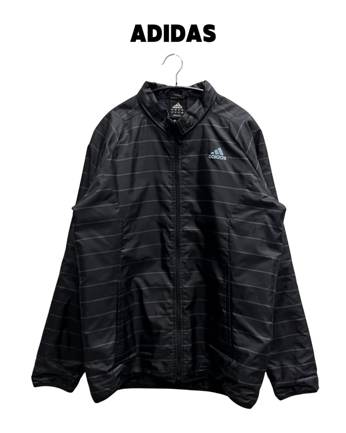 (M) 아디다스 올드스쿨 클리마프루프 스트라이프 우븐 자켓 상품이미지1