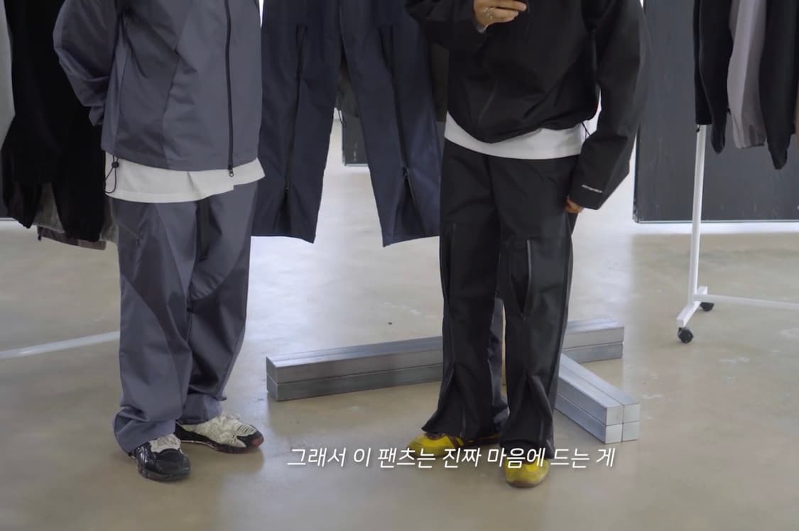 아트오브필드 프론트 지퍼 와이드 팬츠 2사이즈 급처 상품이미지4