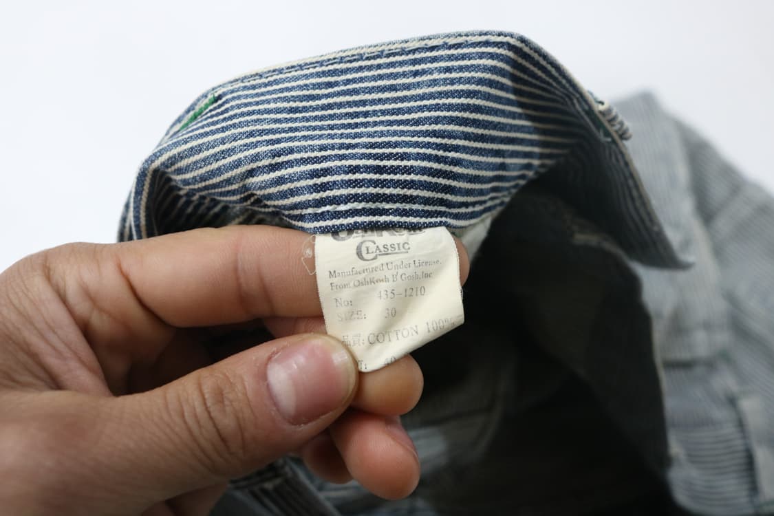 OshKosh 오시코시 빈티지 히코리 스트라이프 워크 팬츠 (30) 상품이미지10