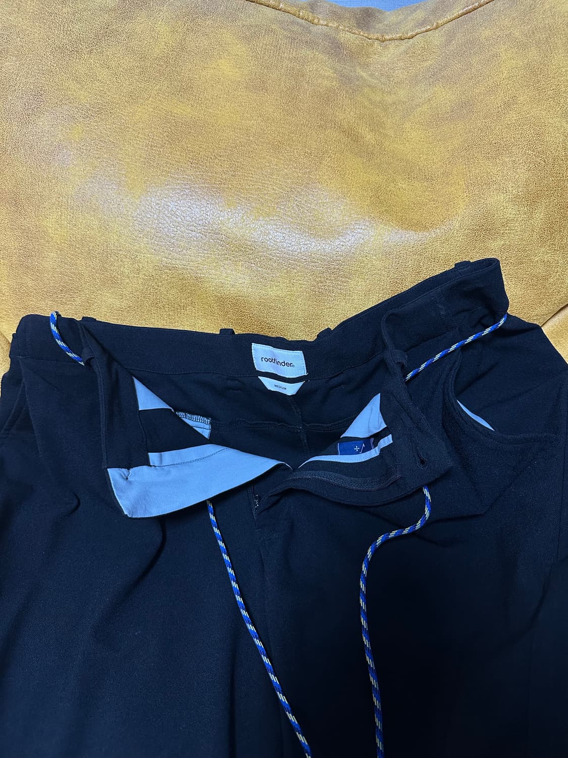 (m) 파인더 팬츠 블랙 상품이미지3