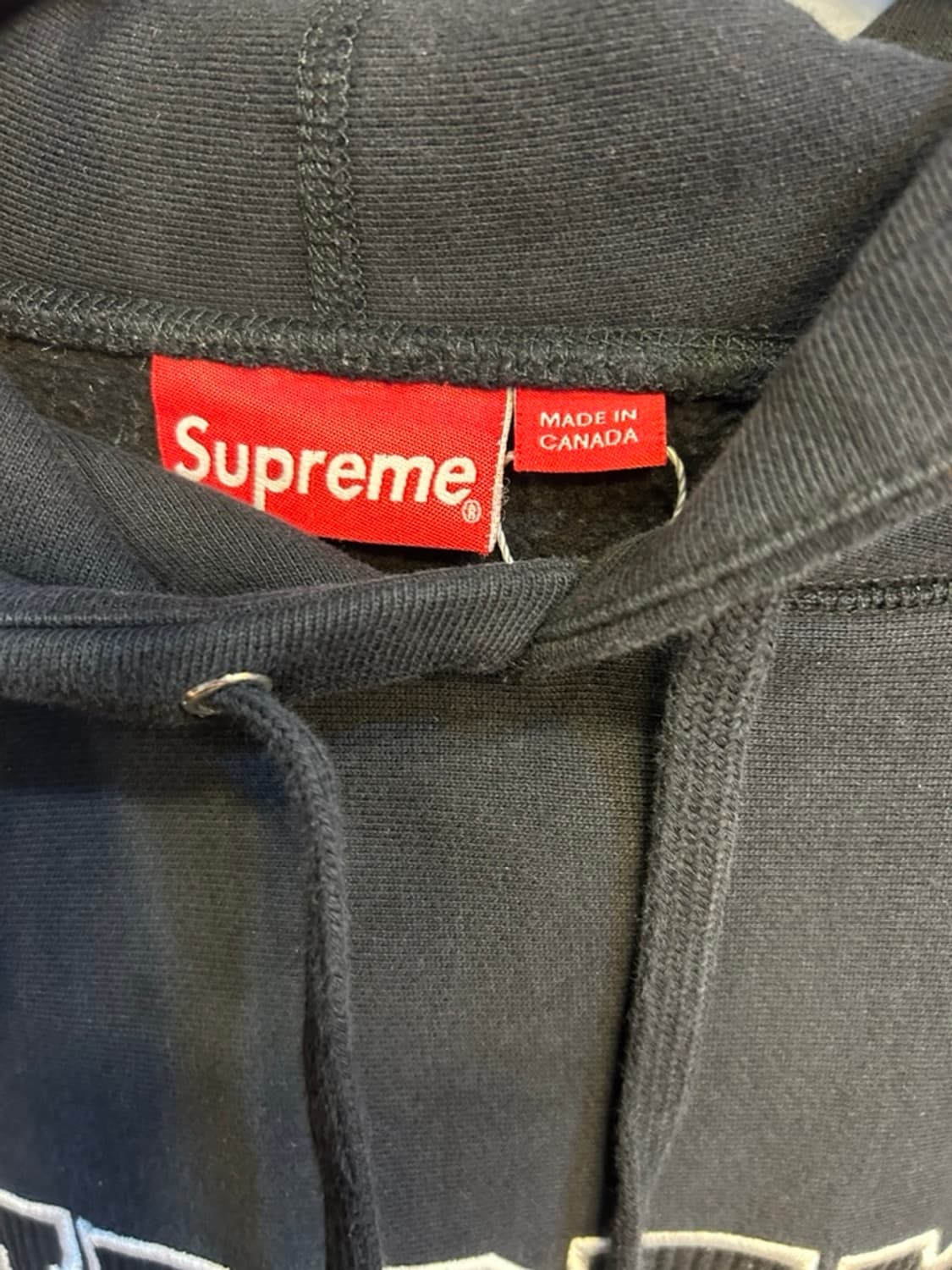 슈프림 로고 후드티 상품이미지4