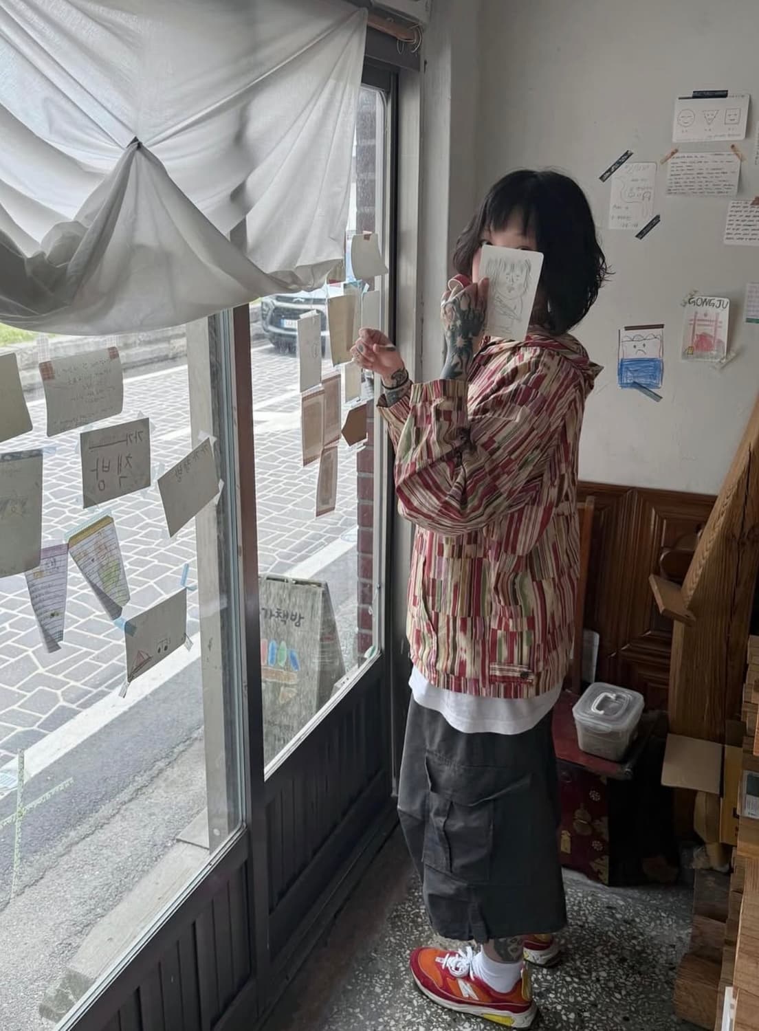 Japanese vintage wind breaker 상품이미지1