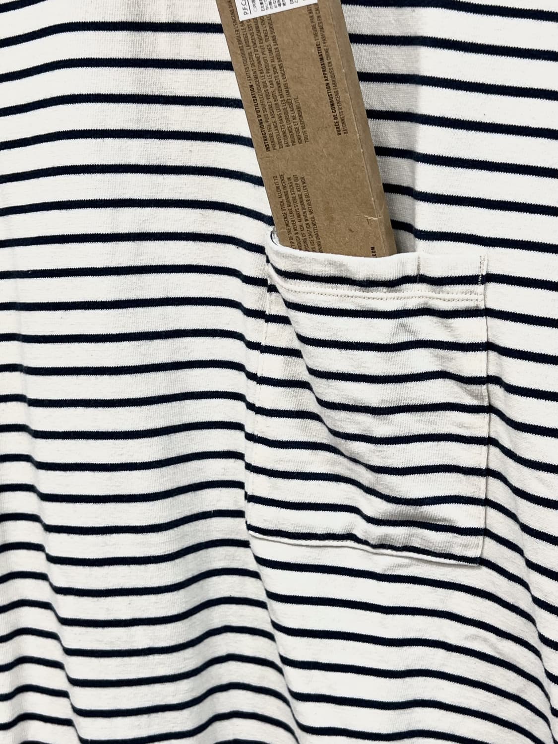 (KR/3) 러프사이드 스트라이프 반팔 네이비 상품이미지3