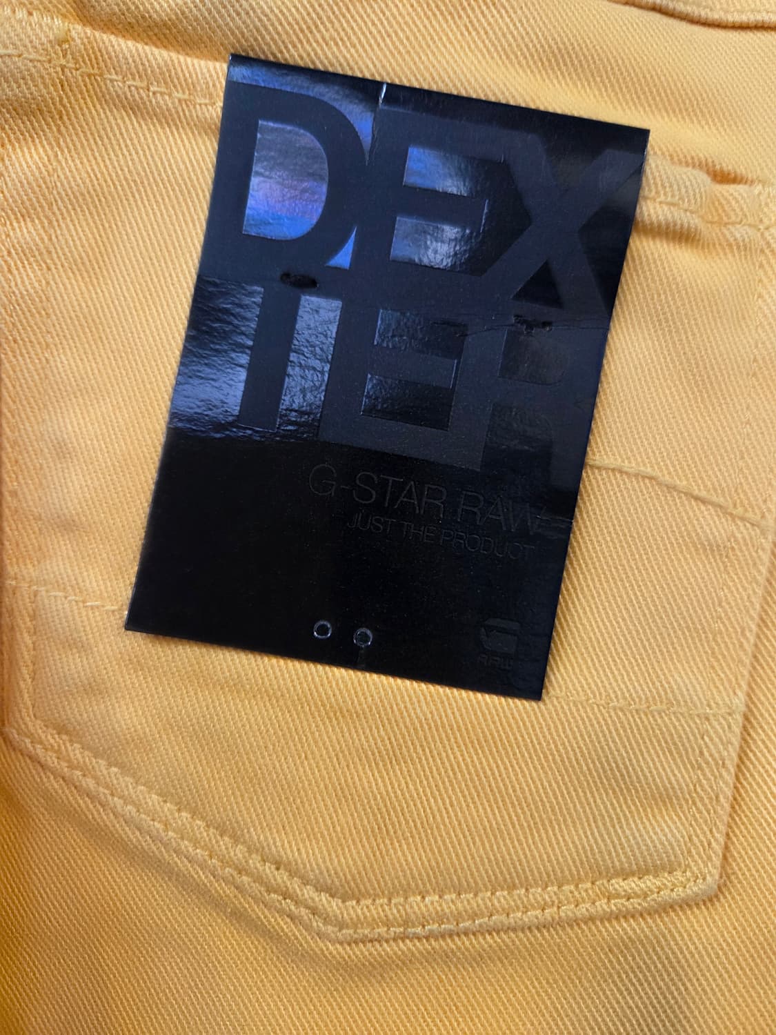 G스타로우 덱스터 옐로우 스키니진(W25/L32) 상품이미지5