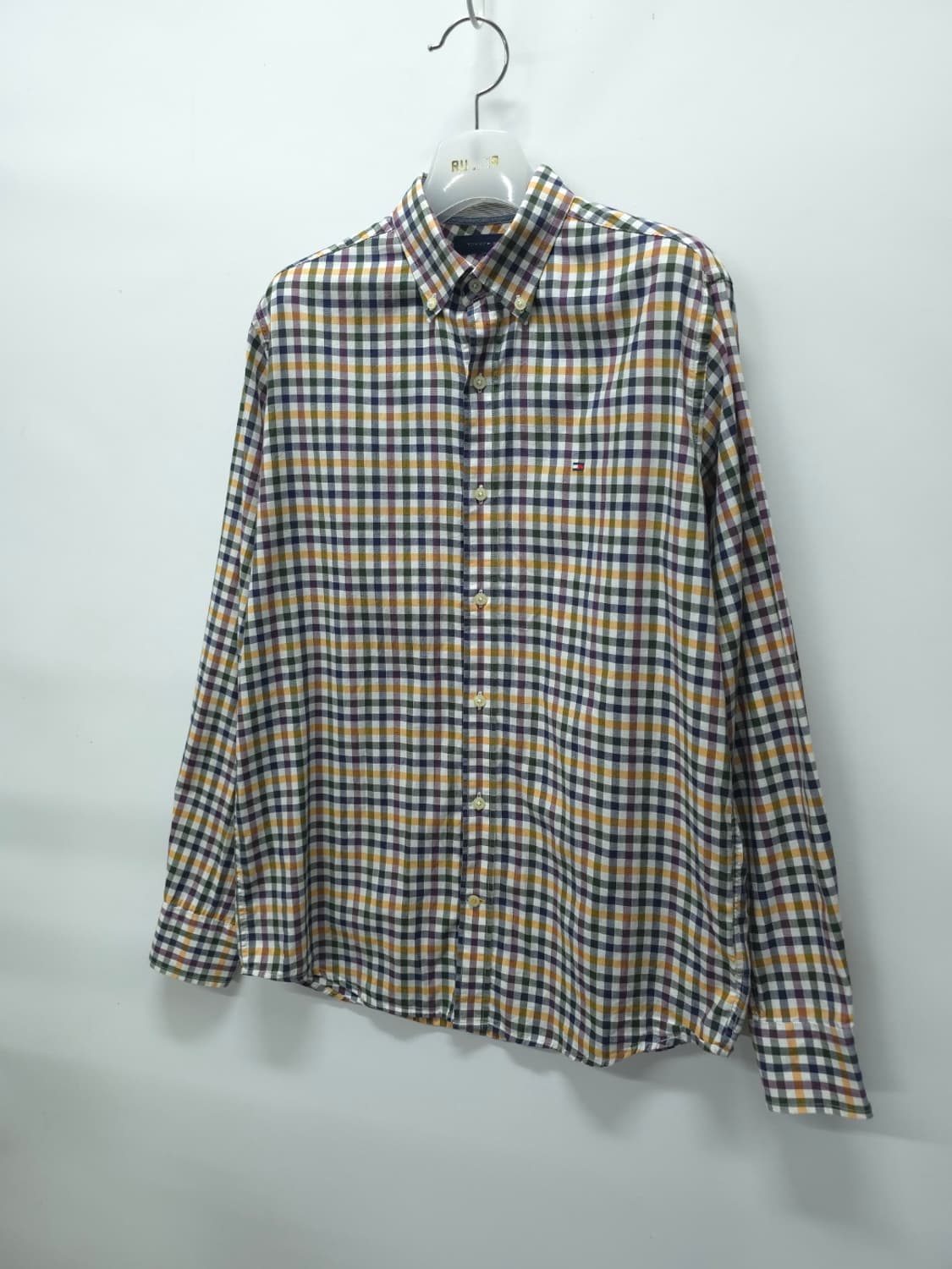 타미힐피거 빈티지핏 멀티 컬러 체크 셔츠 (95~100) 상품이미지2