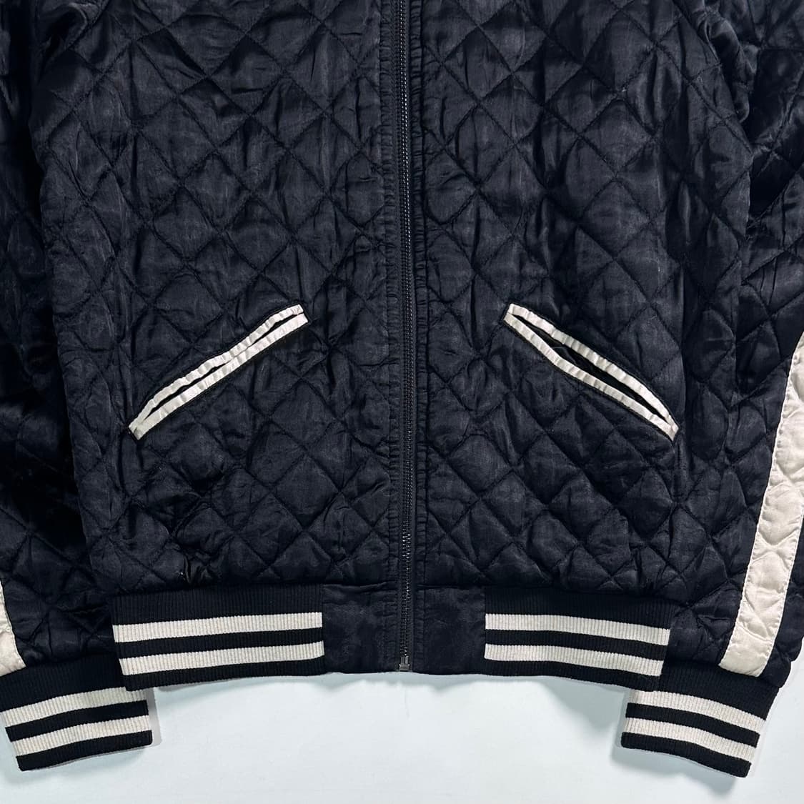 폴로 랄프로렌 D&S 퀼티드 새틴 블루종   상품이미지2