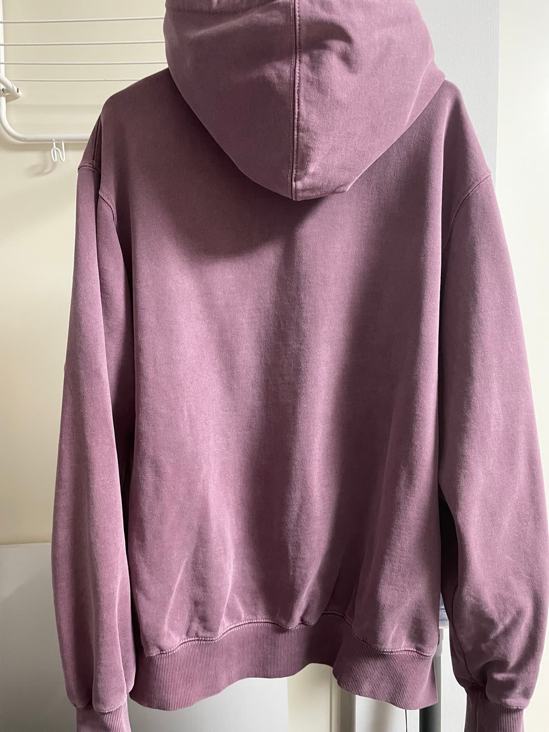 디스이즈네버뎃 L로고 후디 더스티 로즈 상품이미지2