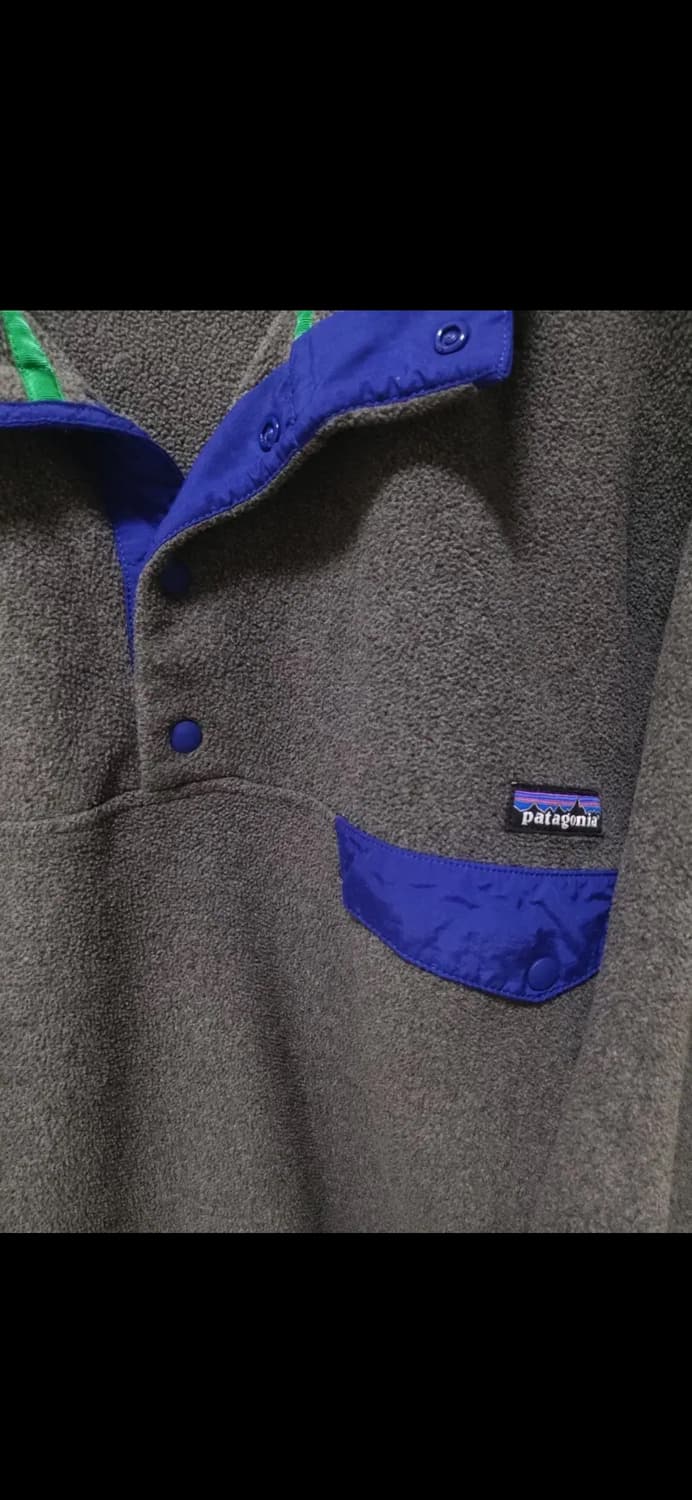 파나고니아 신칠라 남자 m 그레이블루 상품이미지2