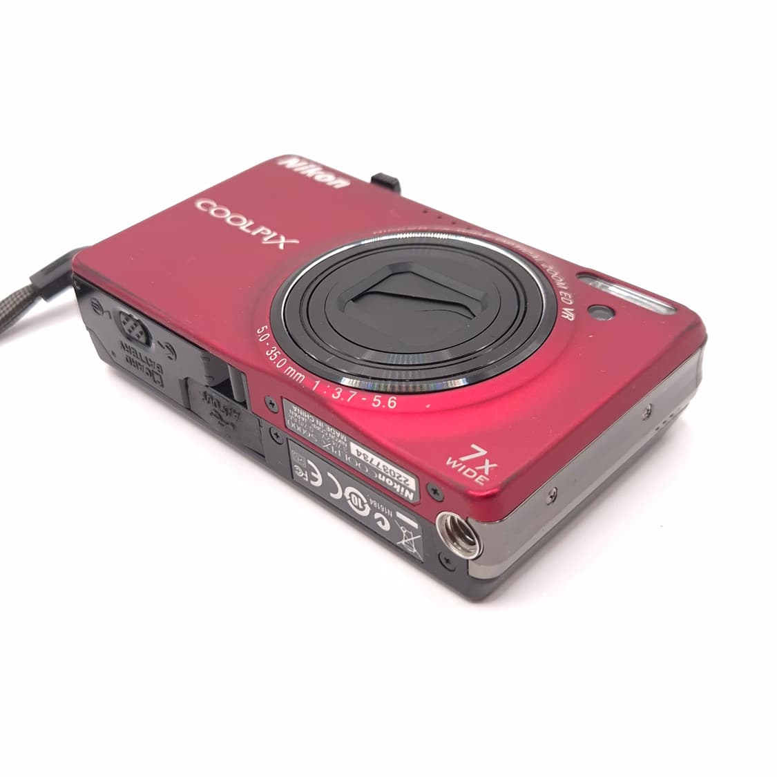 풀박🍎니콘 쿨픽스 S6000 레드 ❣️손떨림 방지 감성디카 ✨ 상품이미지8