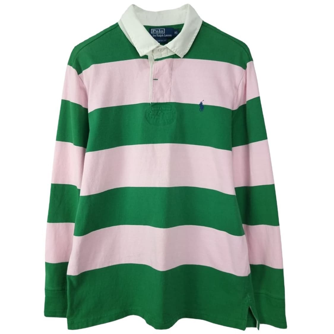 [폴로 랄프로렌] 포니 로고 자수 럭비 셔츠 긴팔 카라티 M20026 상품이미지2
