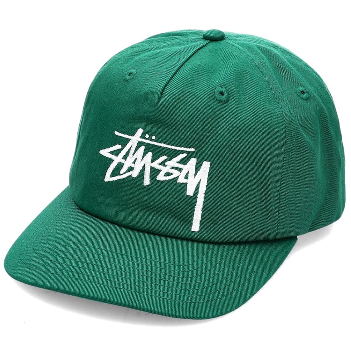 스투시 스냅백 다크그린 상품이미지1