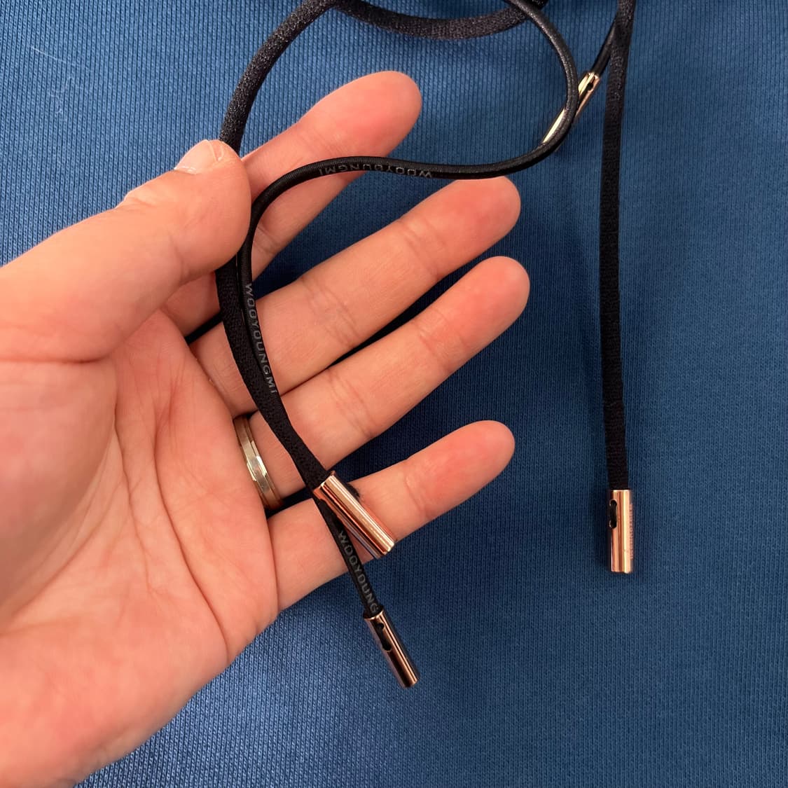 100 우영미 21FW 오버핏 후드티 상품이미지4