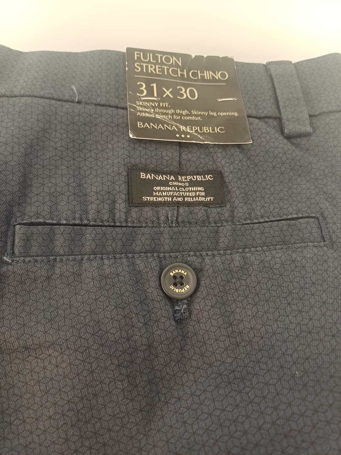 [새상품] 바나나 리퍼블릭 치노팬츠 스키니핏 [31-30] 상품이미지5