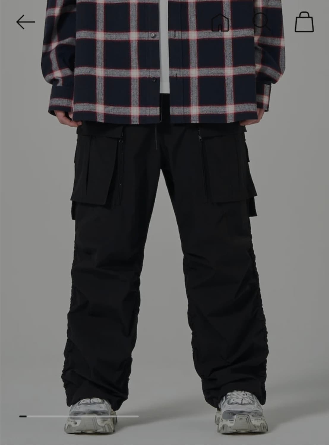 준지 24ss 폴리 퍼커링 48 사이즈 상품이미지3