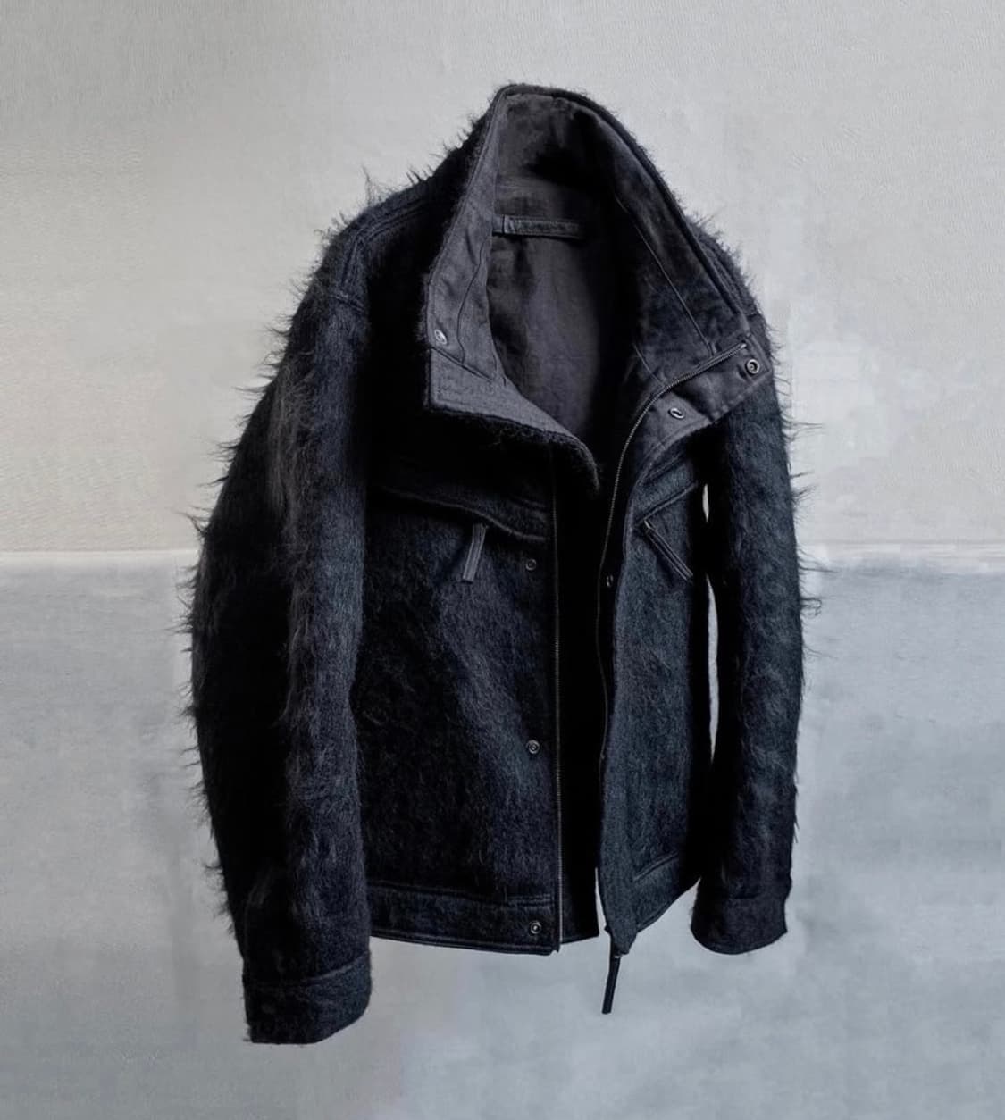 BLACKMERLE 모헤어 자켓 M 상품이미지3