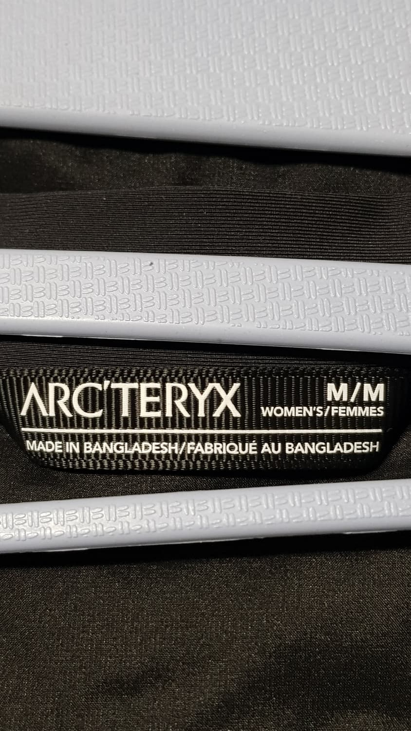 아크테릭스 아톰ar 우먼스 블랙 상품이미지2