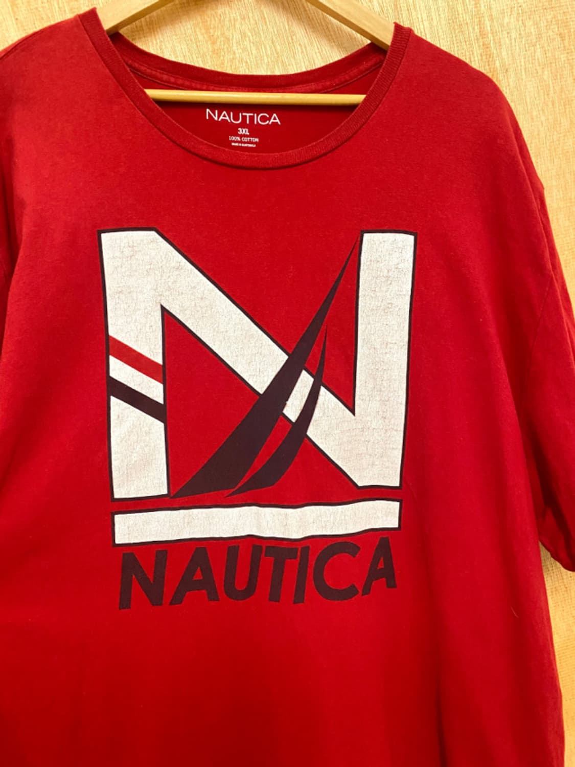 NAUTICA logo t-shirts (3XL) 노티카 티셔츠 상품이미지4