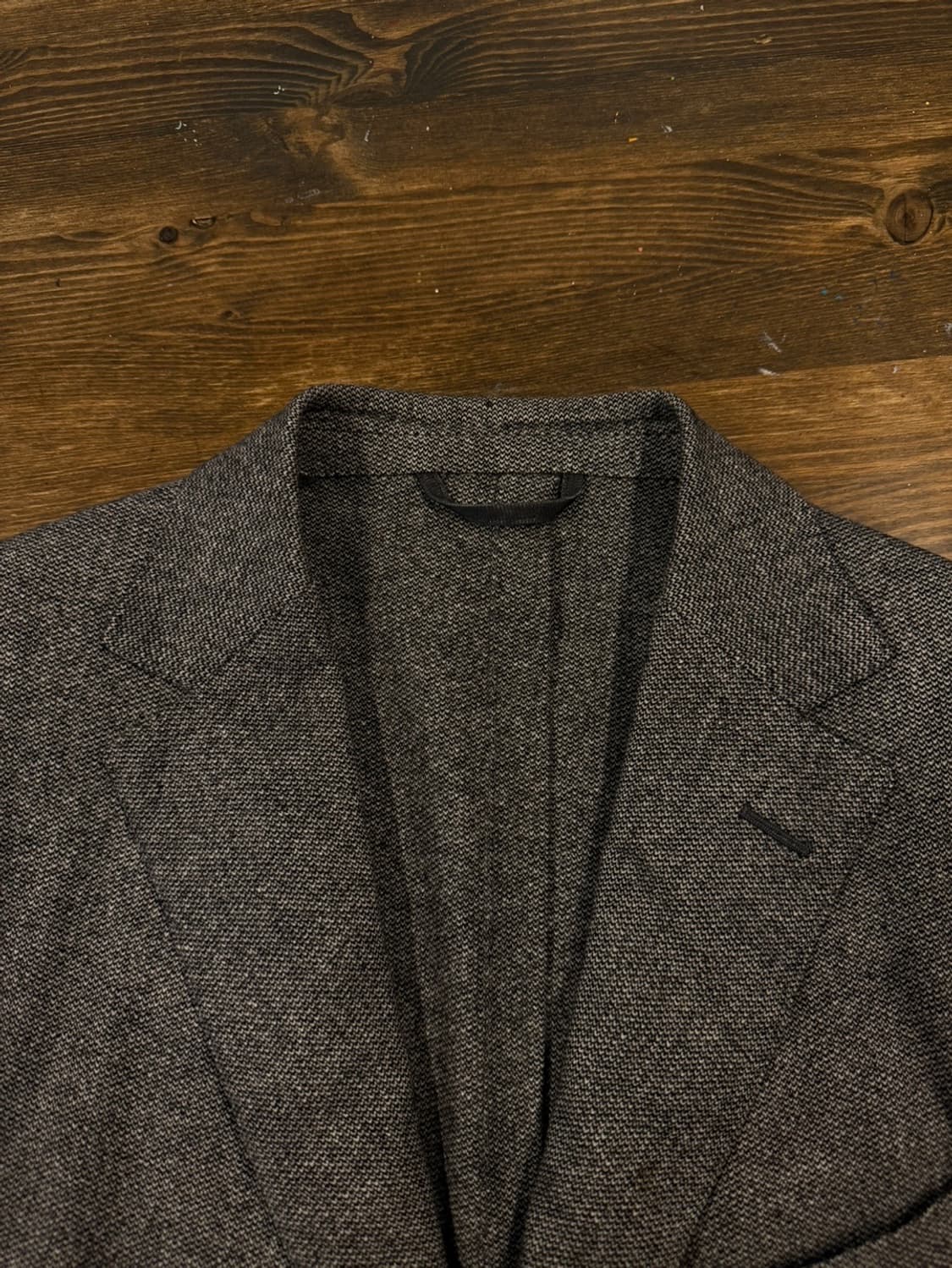 에르메네질도 제냐 캐시미어 도네갈 트위드 테일러드 자켓 100 상품이미지7