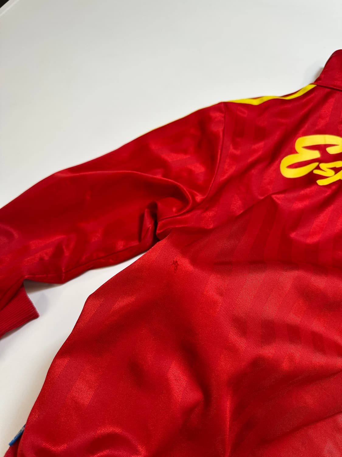 아디다스 새틴  트랙탑 저지(실측M) 상품이미지6