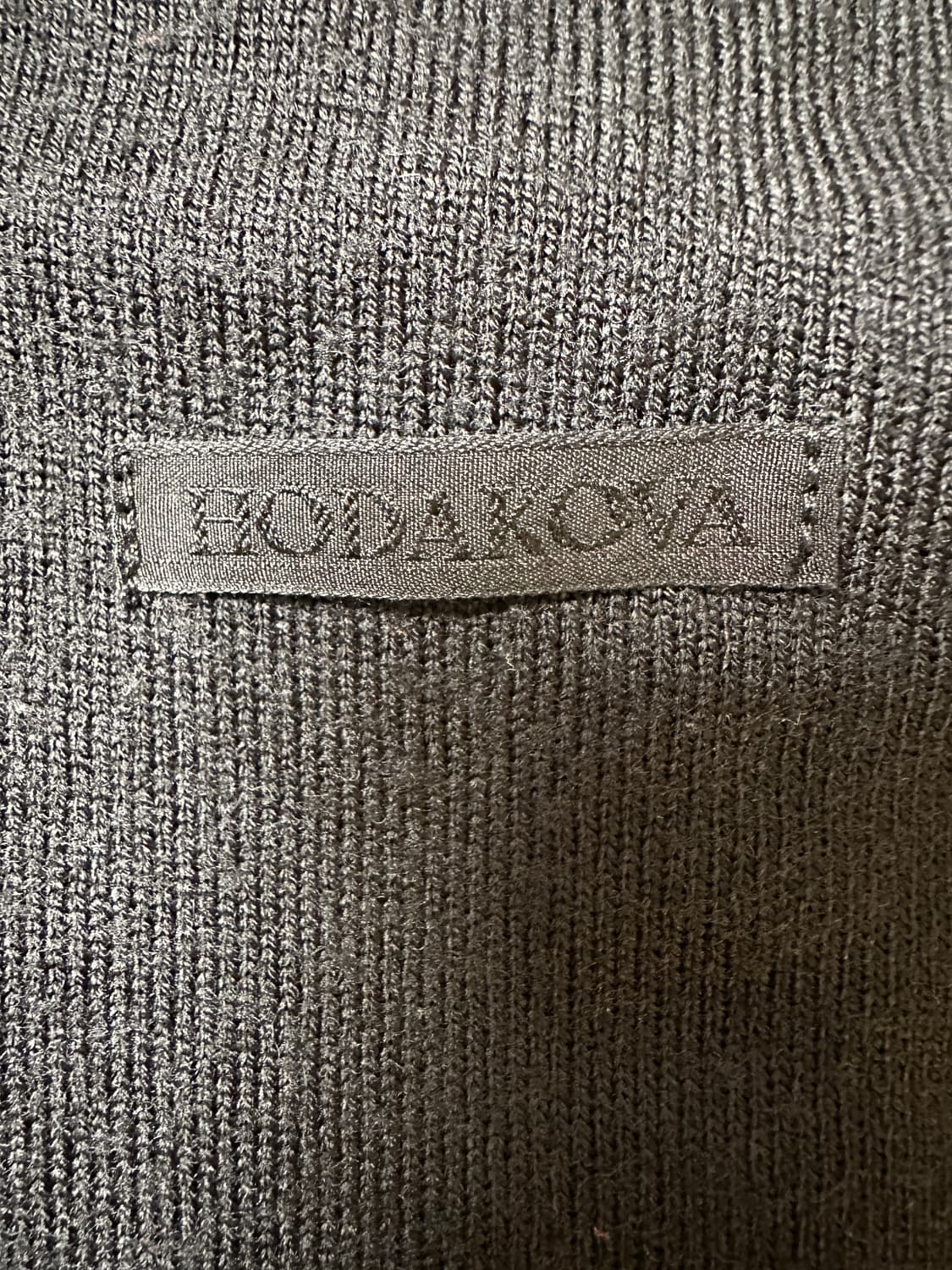 (새상품) 25SS HODAKOVA 호다코바 집업 니트 가디건(L) 상품이미지10