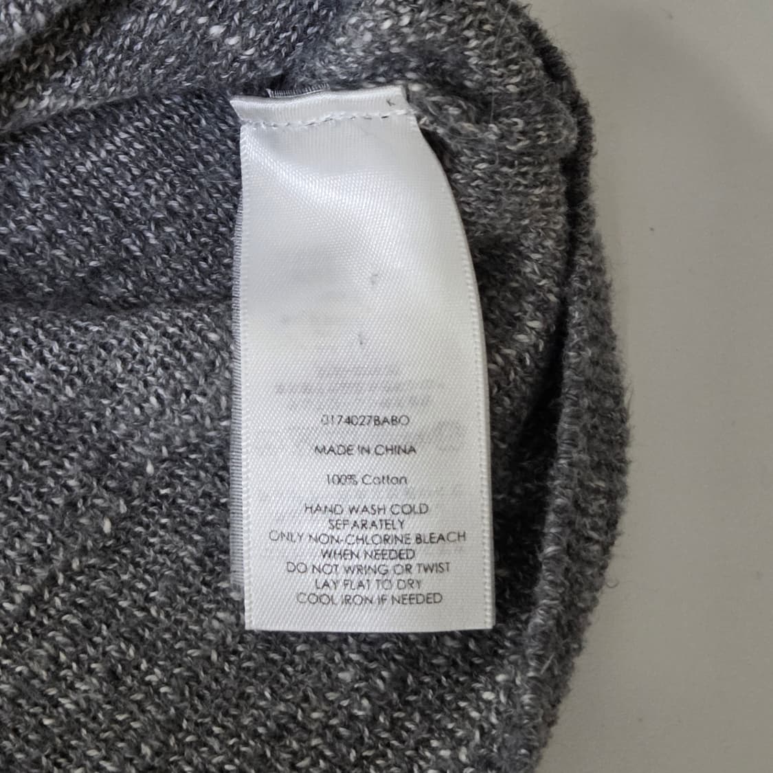 데님앤서플라이 보트넥 가오리 니트 S 상품이미지5