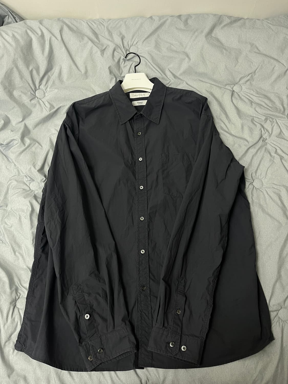 유니온블루 / 에디터셔츠 잉크네이비 / XXL 상품이미지1