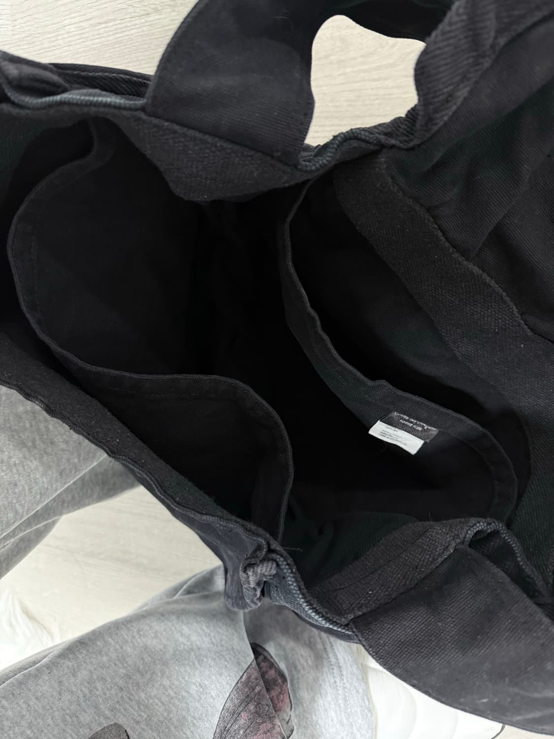 꼼데가르송 옴므 플러스 캔버스 크로스백 상품이미지3