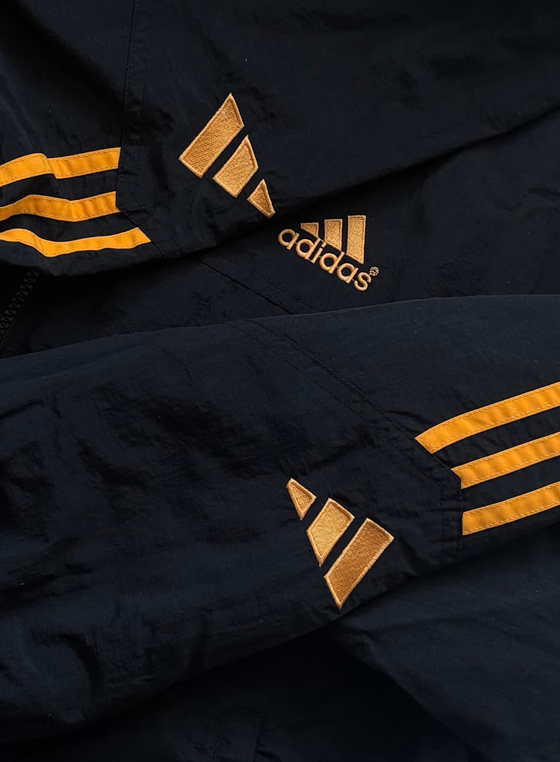 adidas 아디다스 빈티지 오버핏 누빔 점퍼 상품이미지3