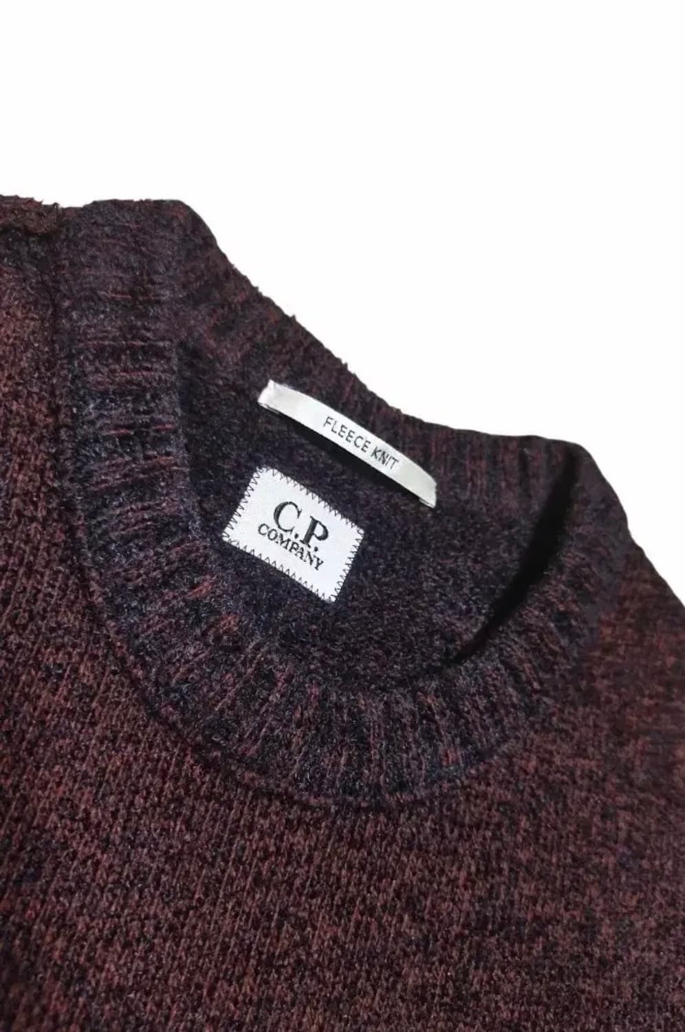 Cp컴퍼니 플리스 니트 48 버건디 상품이미지1