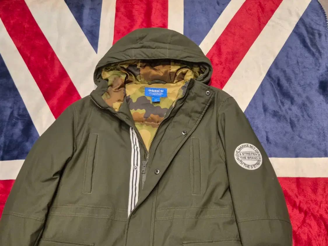 [95] 아디다스 오리지널 덕다운 파카 카키 상품이미지2