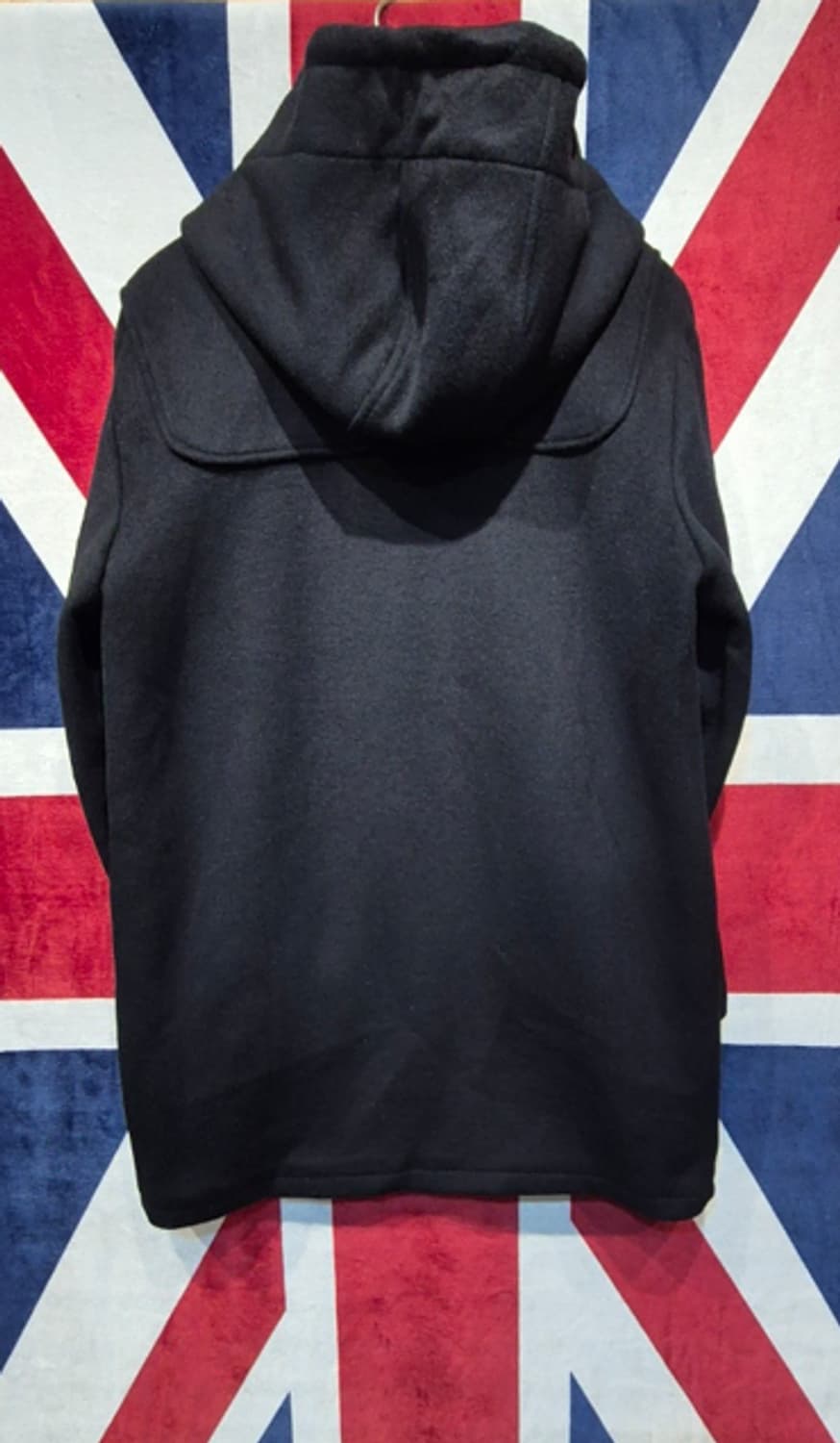 [M] QT8 큐티에잇 더플코트 블랙 / 떡볶이코트 상품이미지4