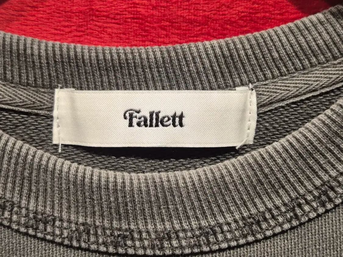 [M] 팔렛 듀스 네로 맨투맨 그레이 상품이미지5