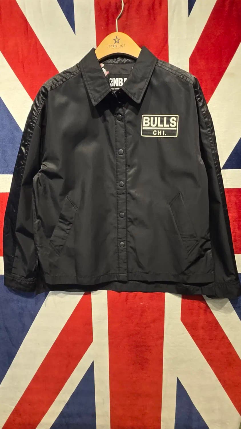 [여성FREE] 엔비에이 시카고불스 코치자켓 상품이미지1