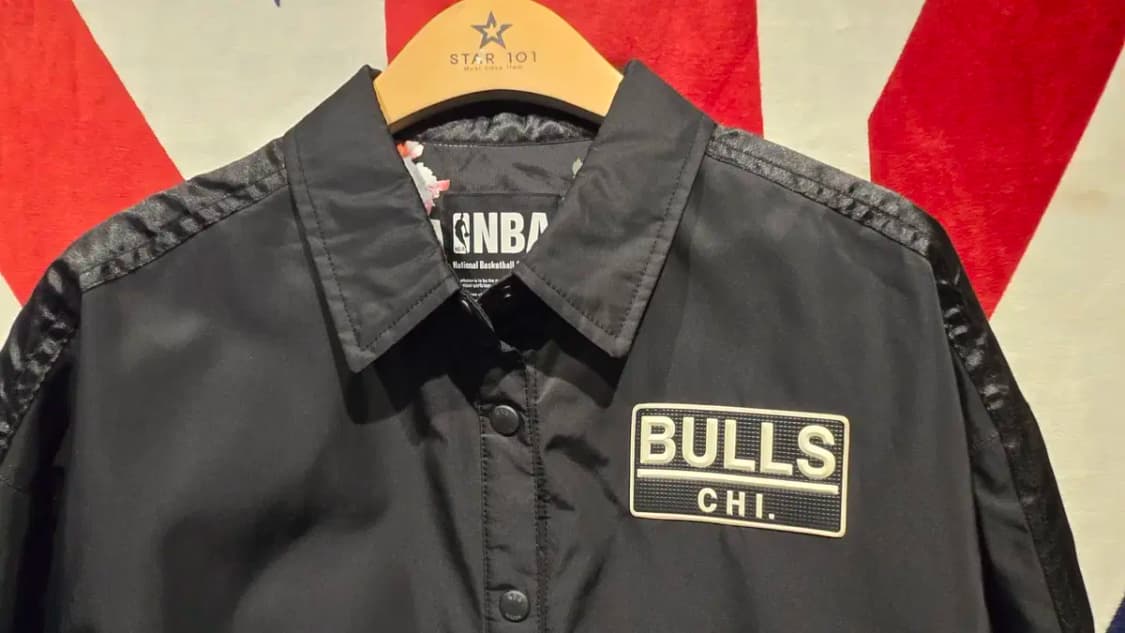 [여성FREE] 엔비에이 시카고불스 코치자켓 상품이미지2