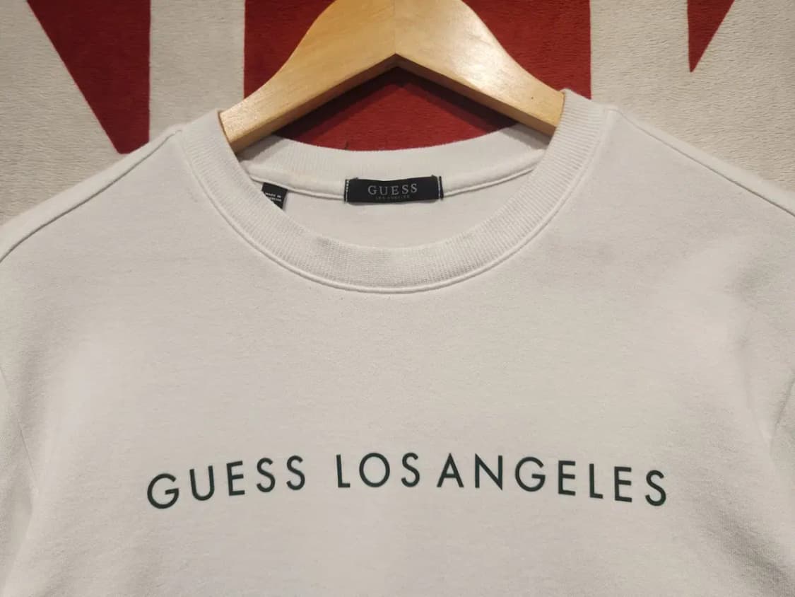 [M] 게스 스웻셔츠 화이트 상품이미지2