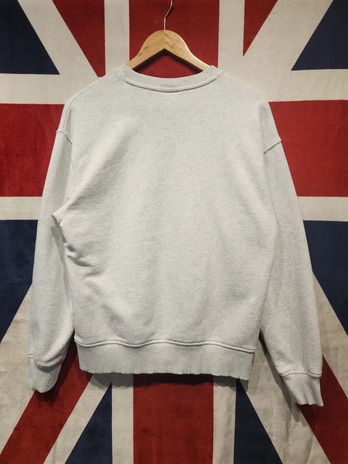 [여성~66] 널디 오버핏 하트로고 스웻셔츠 오트밀 상품이미지4