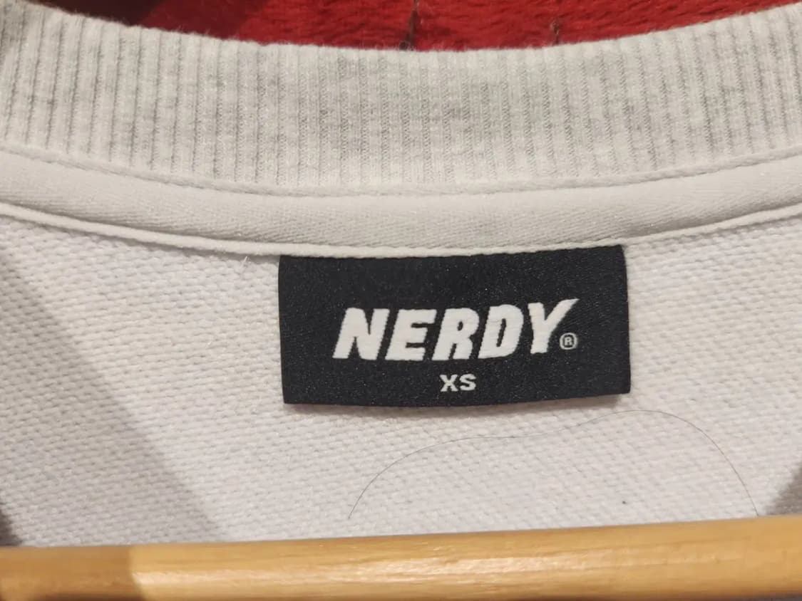 [여성~66] 널디 오버핏 하트로고 스웻셔츠 오트밀 상품이미지5