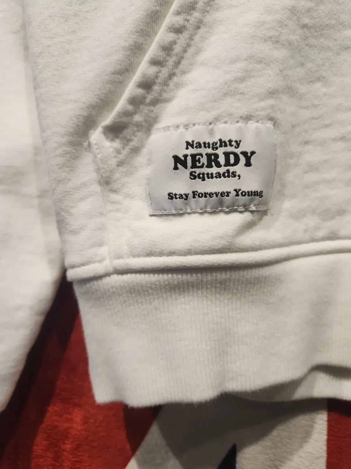 [S] 널디 후드집업 화이트 상품이미지3