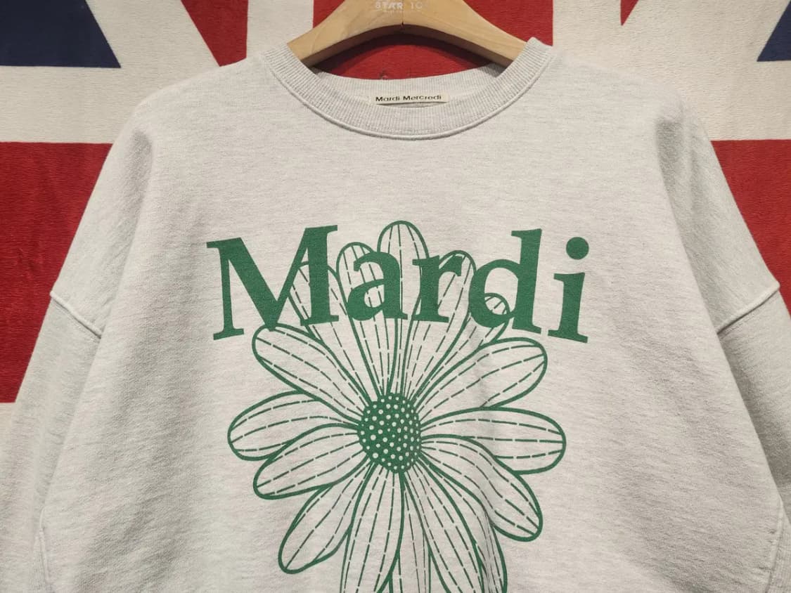 [여성FREE] 마르디메크르디 엘란지 스웻셔츠 오트밀 상품이미지2